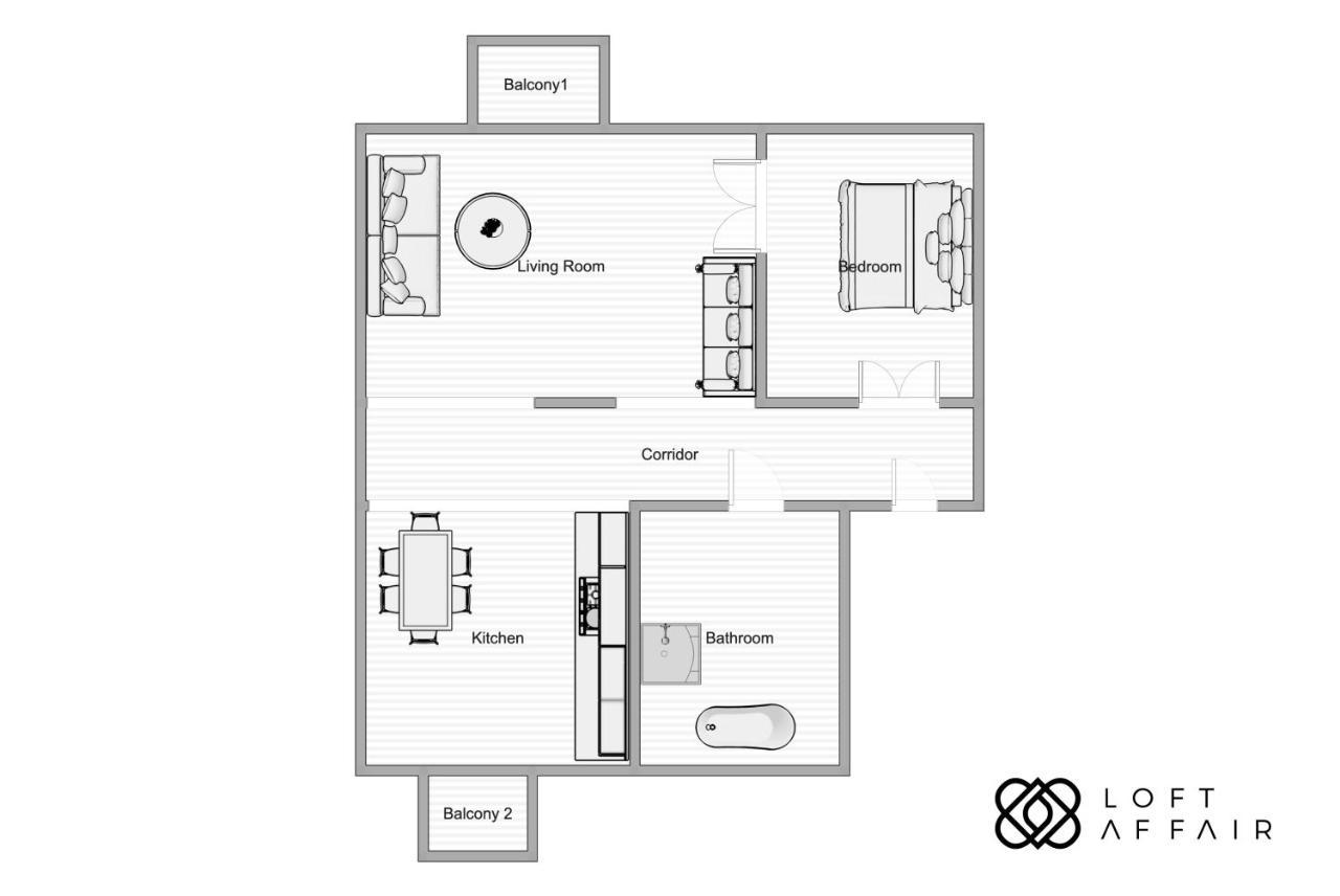 Dream Apartment - Loftaffair Cracovia Exterior foto